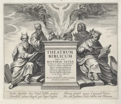 Titelpagina voor: Theatrum biblicum
