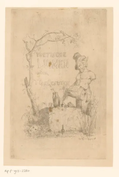 Titelpagina voor: Theodoor Van Ryswyck, Poëtische Luimen, 1842