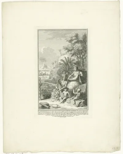Titelpagina voor: Thomas Salmon, Hedendaagsche historie, of Tegenwoordige staat van Amerika, 1766