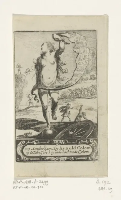 Titelpagina voor: Urbain Chevreau, Ydelheydt en ongestadigheyt der fortuyn, 1651