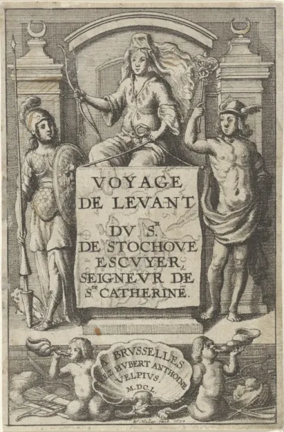 Titelpagina voor: V. Stochove, Voyage du Levant, 1650