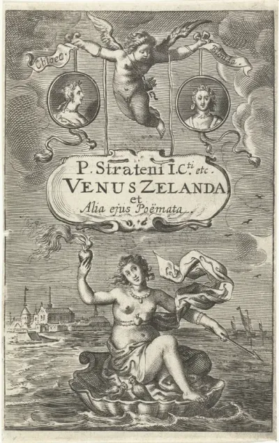 Titelpagina voor: Venus Zelanda et alia ejus Poëmata, Den Haag 1641