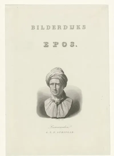 Titelpagina voor: W. Bilderdijk, Bilderdijk’s Epos, 1845