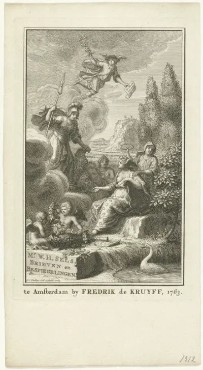 Titelpagina voor: W.H. Sels, Brieven en bespiegelingen, 1763