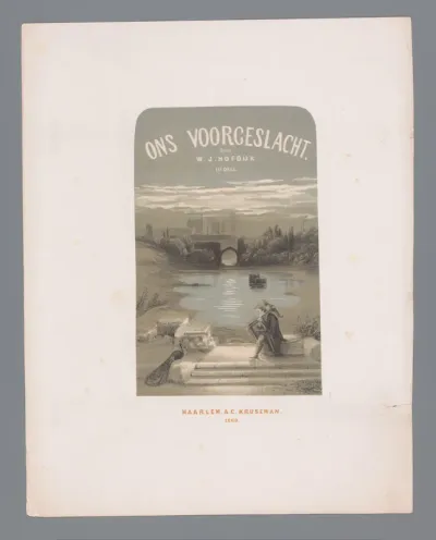 Titelpagina voor: W.J. Hofdijk, Ons Voorgeslacht, 1860