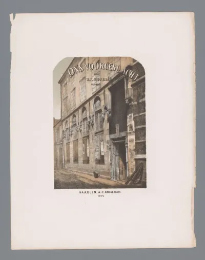 Titelpagina voor: W.J. Hofdijk, Ons Voorgeslacht, 1864