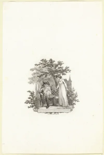 Titelpagina voor: W. Kist 'Het Leven, Gevoelens en Zonderlinge Reize van den Land-Jonker Govert Hendrik Godefroi van Blankenheim tot den Stronk', 1800