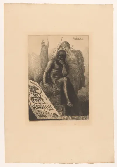 Titelprent met allegorische figuren