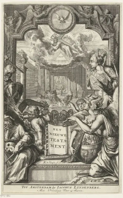 Titelprent nieuwe testament