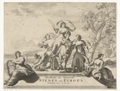 Titelprent voor: Afbeeldinghe der voornaemste steden van Europa
