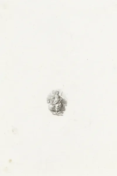 Titelprent voor "C. Mucius Cordus, of De Verlossing van Rome", door Rhijnvis Feith, 1795