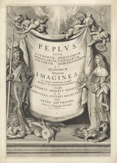 Titelprent voor de reeks Peplus