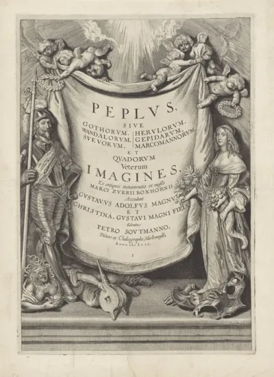 Titelprent voor de reeks Peplus