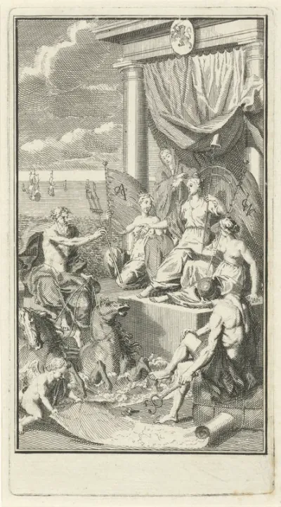 Titelprent voor: F.M. Janiçon, État présent de la république des Provinces-Unies, 1729-1730
