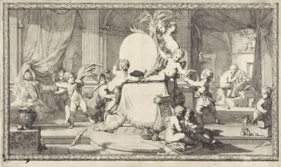 Titelprent voor: G. de Lairesse, Opus elegantissimum, 1694