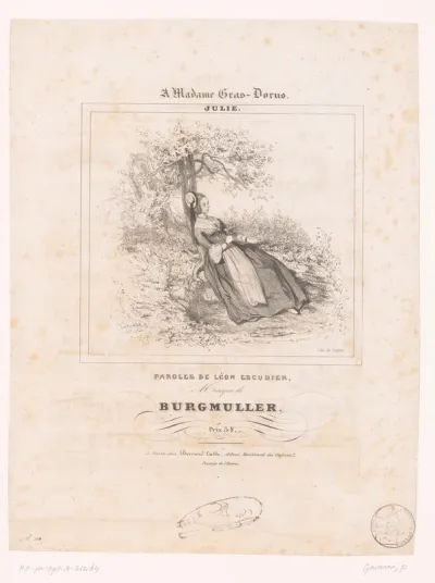Titelprent voor: Julie van Burgmüller