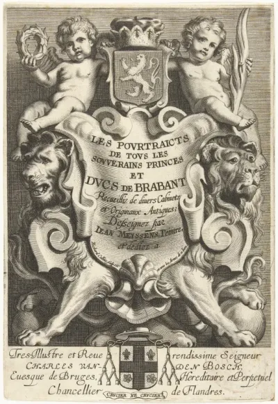 Titelprent voor: Les portraits de tous les Souverains, Princes et Ducs de Brabant