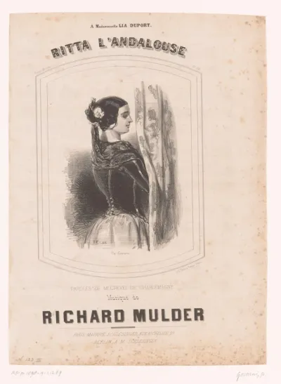 Titelprent voor: Ritta l'Andalouse van Richard Mulder