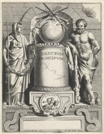 Titelprent voor Theatrum Principum