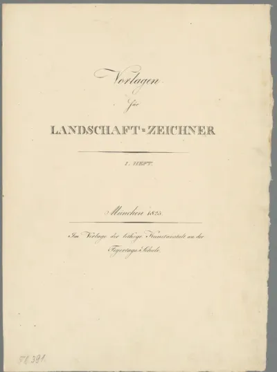 Titelprent voor twintig landschapsstudies