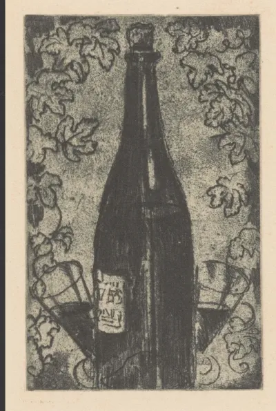Titelvignet van 'Le vin'