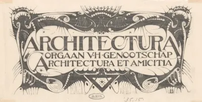 Titelvignet voor Architectura
