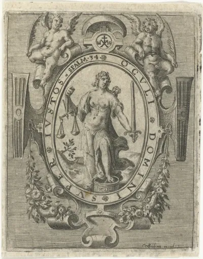 Titelvignet voor: O. Panvinius, Beschryvinghe ende heerelijcke afbeeldinghe der twaelf Sibyllen