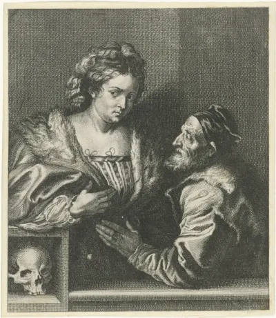 Titiaan en zijn maîtresse