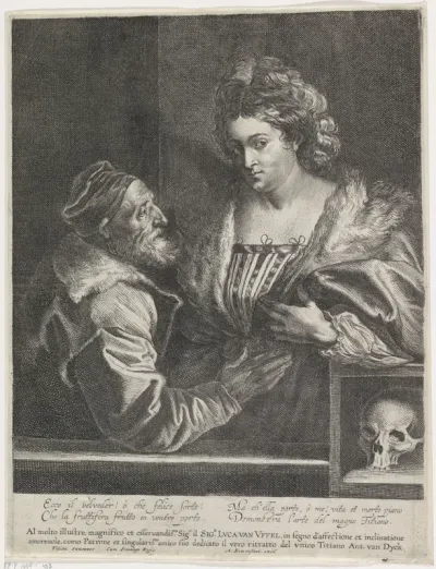 Titiaan en zijn maitresse