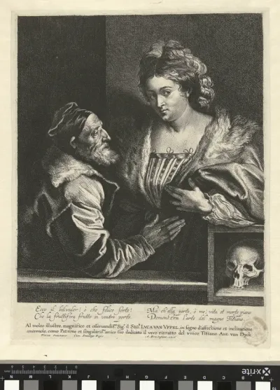 Titiaan en zijn maitresse