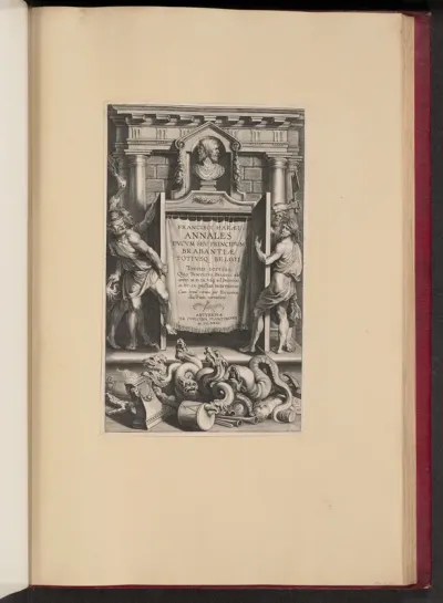 Title Page for Franciscus van Haer, Annales Ducum seu Principum Brabantiae, III