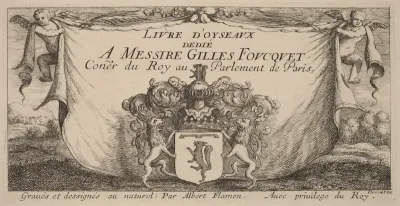 Title Page for "Livre d'oiseaux"