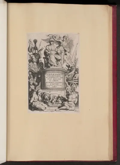 Title Page for Ludovicus Nonnius, Commentarius in Nomismata