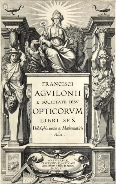 Title page for Opticorum Libri Sex
