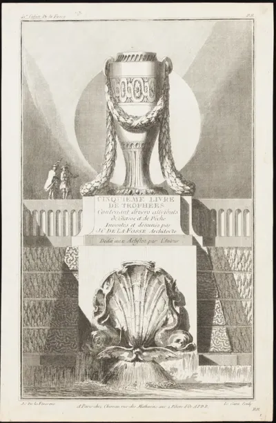 Title page from Cinquieme Livre de Trophées