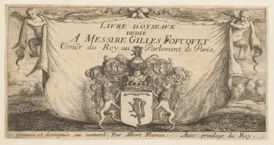 Title Page from "Livre d'Oyseaux" (Book of Birds)