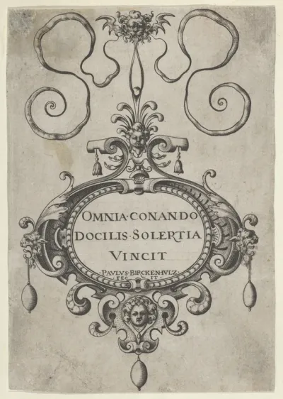 Title Page, from "Omnia Conando Docilis Solertia Vincit"