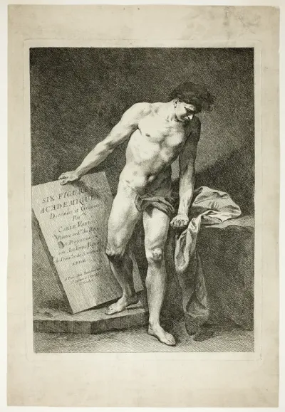Title Page, from Six Figures Académiques (Six Academic Figures)