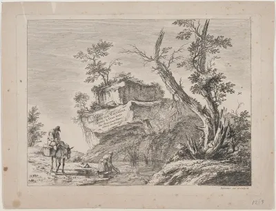 Title Page, from "Ten Landscapes" (Suite de Dix Paysages)