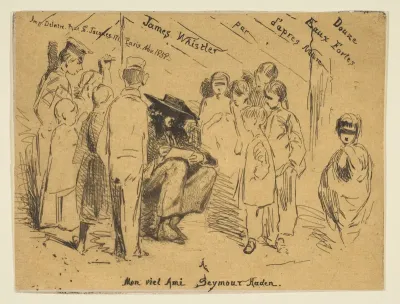 Title Page from the "French Set" (Douze Eaux-Fortes d'Après Nature)