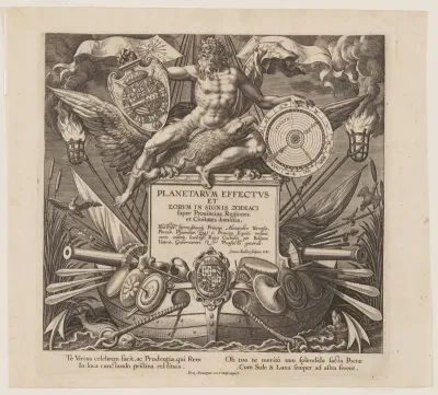 Title Page, from The Seven Planets