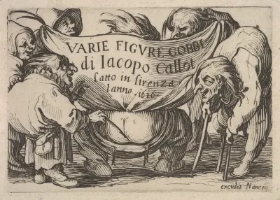 Title page from "Varie Figure Gobbi"