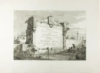 Title Page, from Vedute