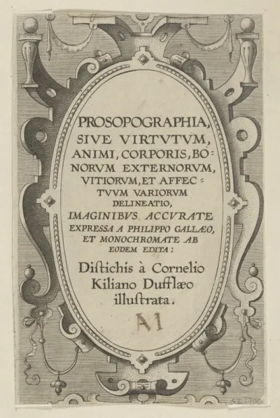 Title Page to Series: Prosopographia