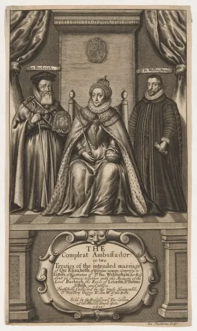 Title Page to Sir Dudly Digges, The Compleat Ambassador