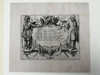 Title-Plate, from The Riding School, or Exercise of Cavalry