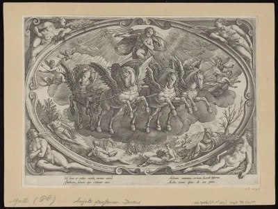 Title Plate: Sol and Personifications of the Four Seasons