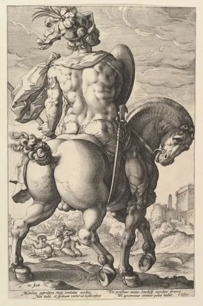 Titus Manlius, from "The Roman Heroes"