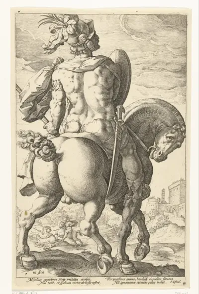 Titus Manlius te paard