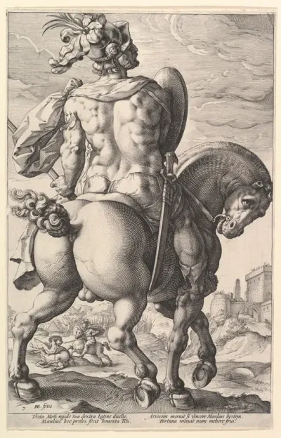 Titus Manlius Torquatus, from "The Roman Heroes"